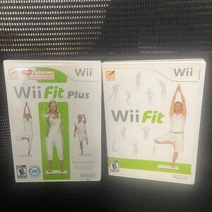 WII fit and fit plus games NINTENDO WII